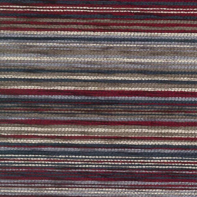 Nadia, Stripe Bordeaux, Upholstery Fabric