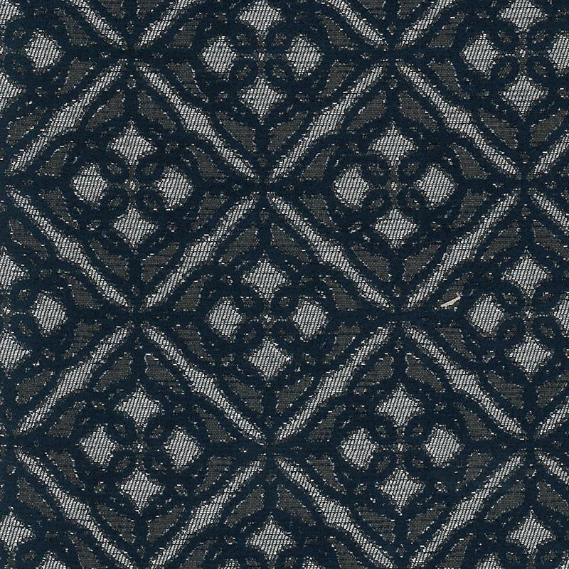 Zanetti, Diamond French Bleu, Upholstery Fabric