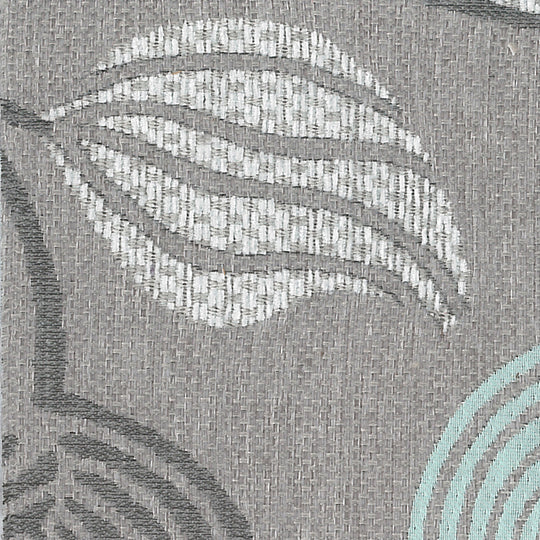 End of Line - Alpha, Floral Grey, Upholstery Fabric