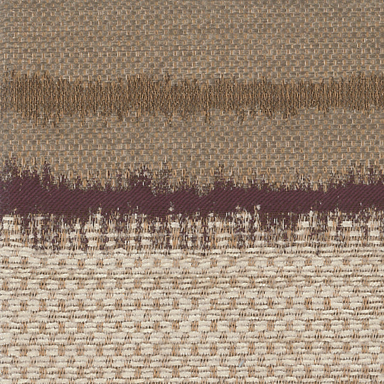 End of Line - Alpha, Stripe Mulberry, Upholstery Fabric