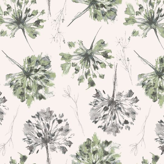 Petal Couture, Dandelion Apple, Upholstery Fabric