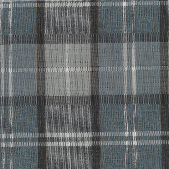 Devon Check Blue, Upholstery Fabric