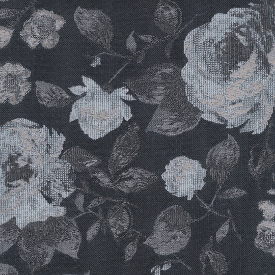 Devon Floral Blue, Upholstery Fabric