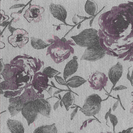 Devon Floral Lavender, Upholstery Fabric 