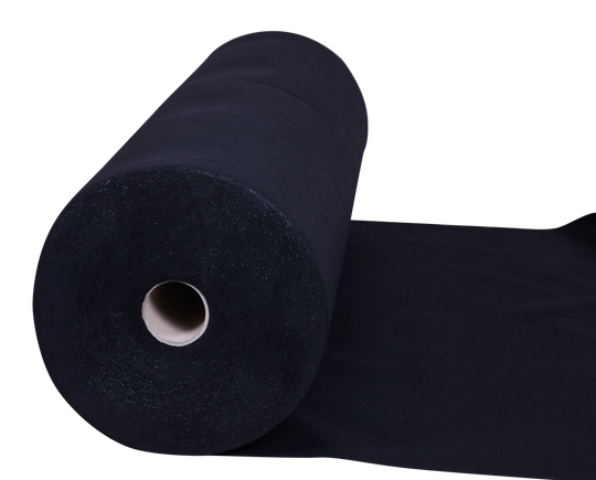 Needlepunch Black per mt