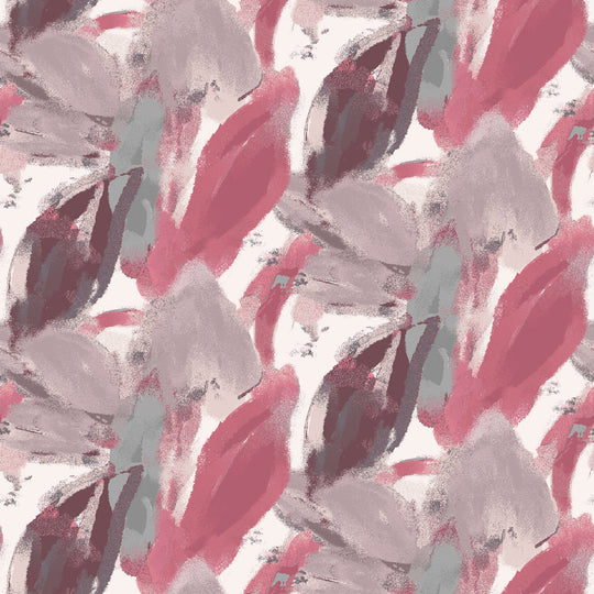 Petal Couture, Painted Petal Pink, Upholstery Fabric