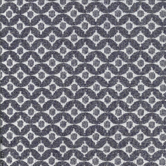 Venice, Trellis, Carbon, Upholstery Fabric