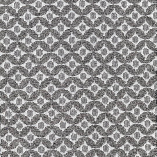 Venice, Trellis, Grey, Upholstery Fabric