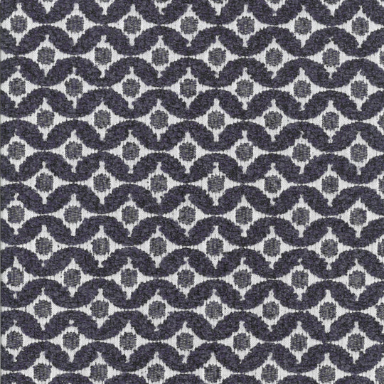 Venice, Trellis, Navy, Upholstery Fabric
