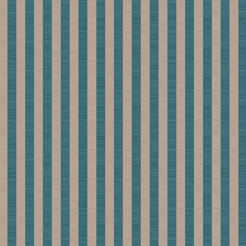 Verona, Stripe, Teal/Silver, Upholstery Fabric