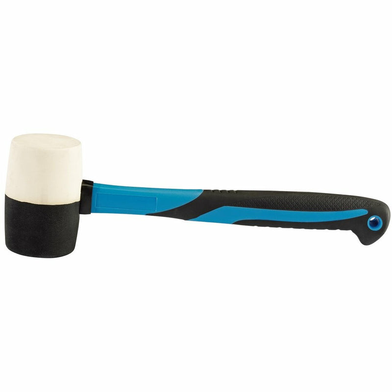Draper 53021 Rubber Head Mallet with Fibreglass Shaft, 450g/16oz (53021)