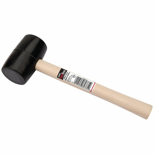 Draper 82761 Redline Rubber Mallet with Hardwood Shaft (82761)