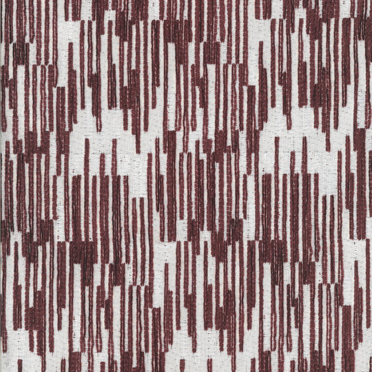 Galway, Tetris Plum, Upholstery Fabric