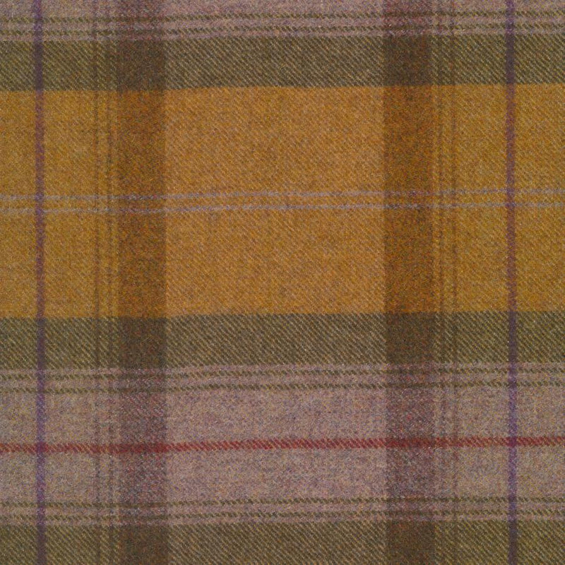 Kintyre, Plaid Autumn Gold, Upholstery Fabric