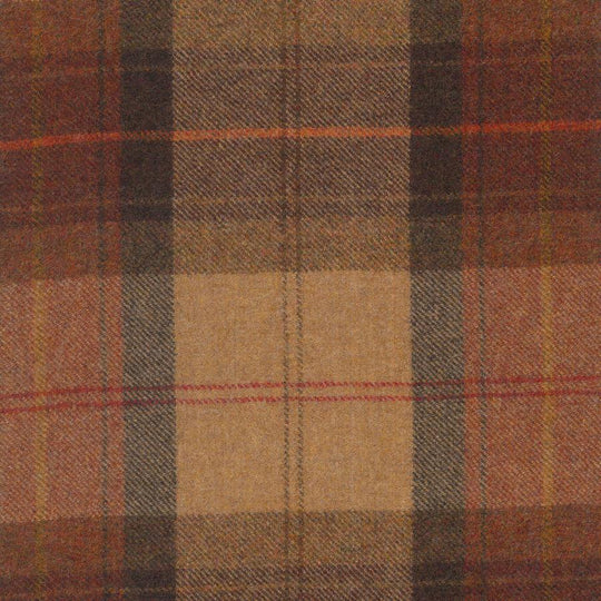 Kintyre, Plaid Roseship Wine, Upholstery Fabric