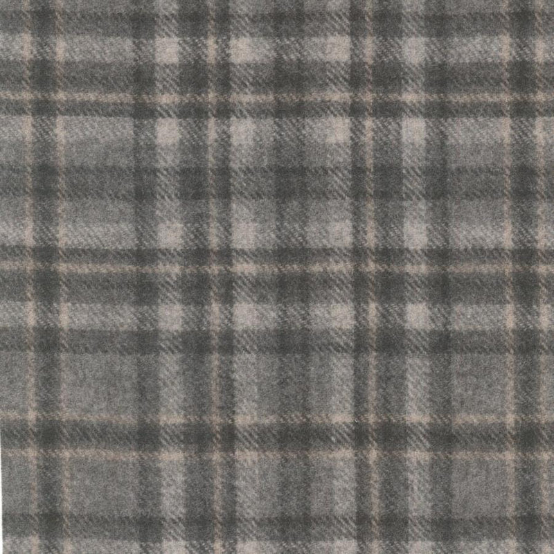 Montrose, Harrogate Grey Black, Upholstery Fabric