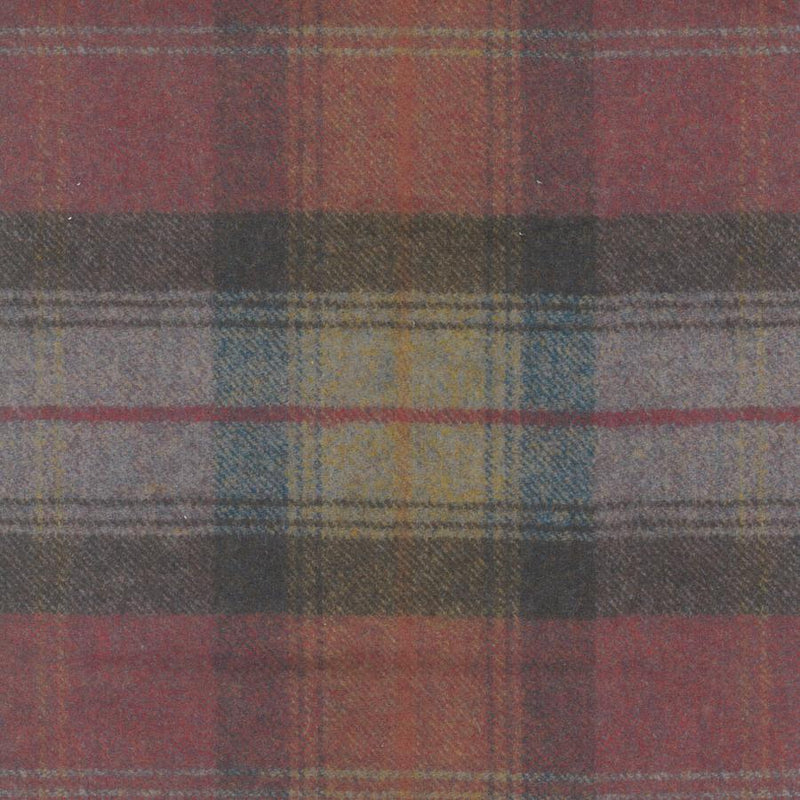 Montrose, Plaid Moorland Heather, Upholstery Fabric