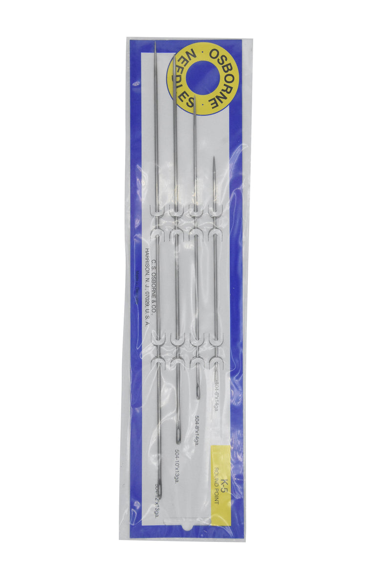 Straight Round Point Needle Kit K-5