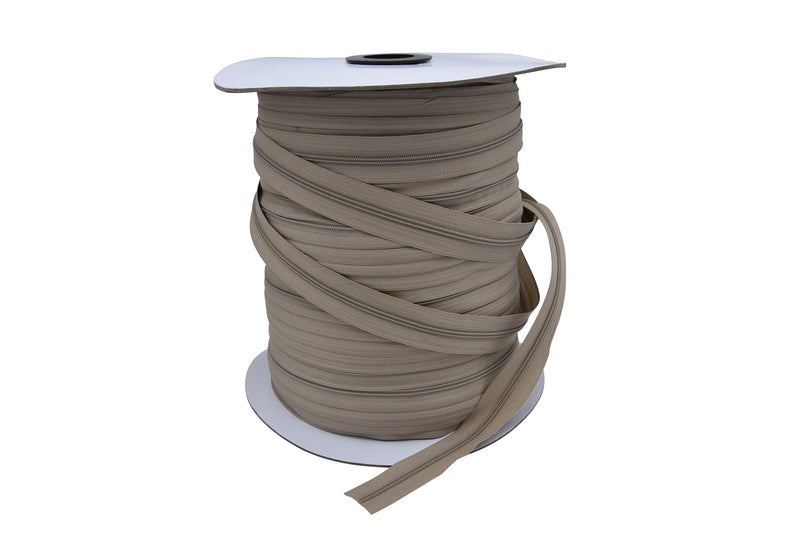 No.3 Beige Zipper 250M (Roll)
