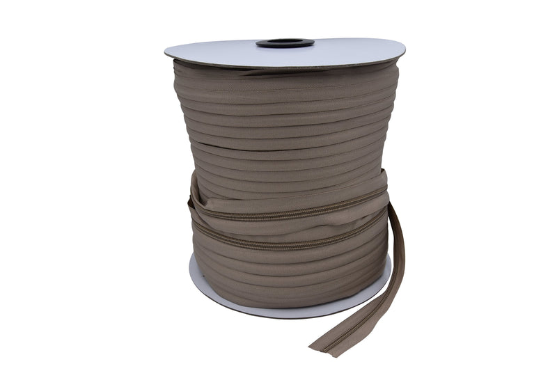 No.5 Beige Zipper 200M (Roll)