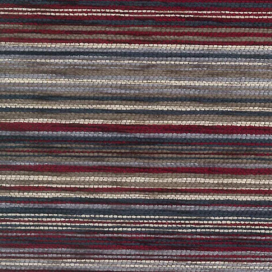 Nadia, Stripe Bordeaux, Upholstery Fabric