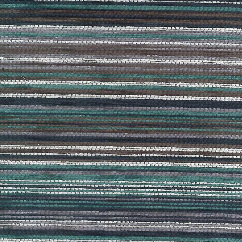 Nadia, Stripe Teal Grey, Upholstery Fabric