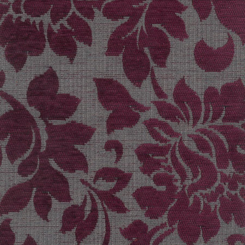 Sapphire, Floral Mulberry, Upholstery Fabric