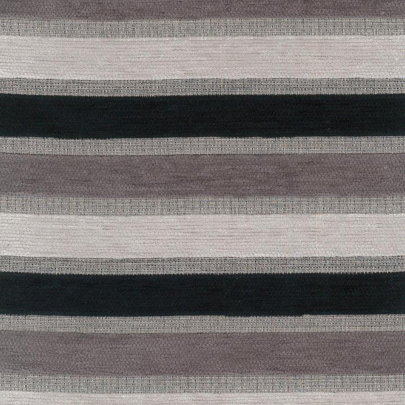 Sapphire, Stripe Black, Upholstery Fabric