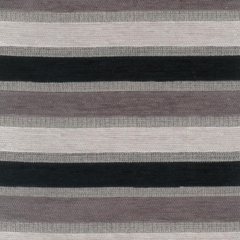 Sapphire, Stripe Black, Upholstery Fabric