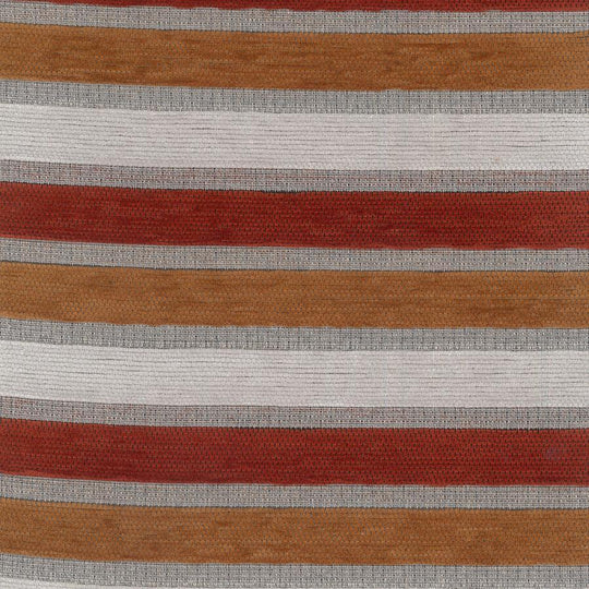 End of Line - Sapphire, Stripe Brick, Upholstery Fabric