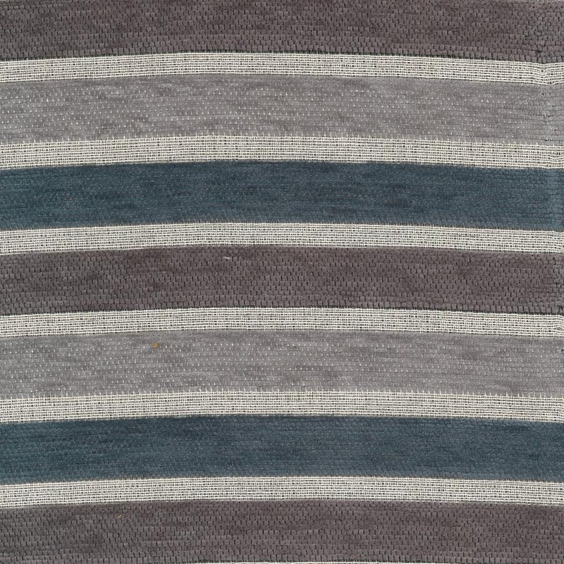 End of Line - Sapphire, Stripe Light Grey, Upholstery Fabric