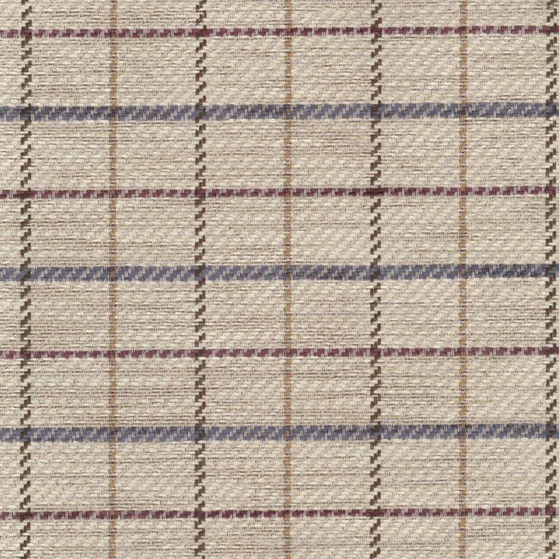 Toledo, Check Cream, Upholstery Fabric