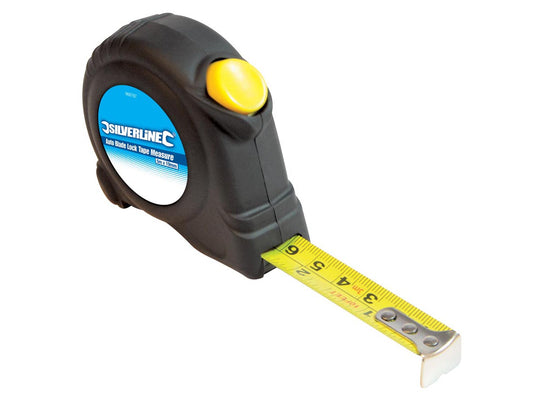 Silverline Auto Blade Lock Tape 5m / 16ft x 19mm) (Single)