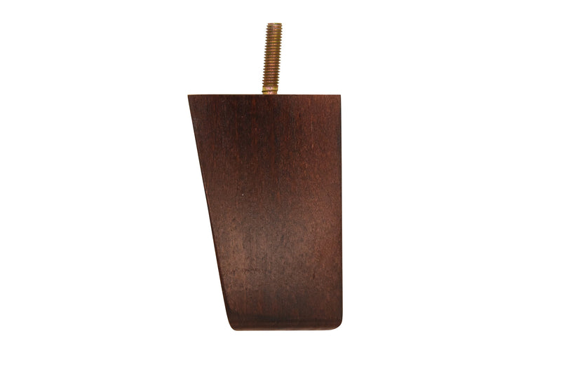 W101 Foot Mahogany - H:100mm W:65mm