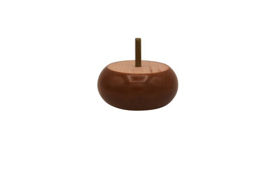 W200 Foot Mahogany - H:45mm W:85mm