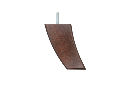 W424 Foot Mahogany - H:130mm W:45mm