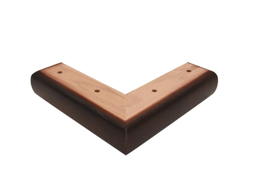 W4 Foot Mahogany - H:170mm W:40mm