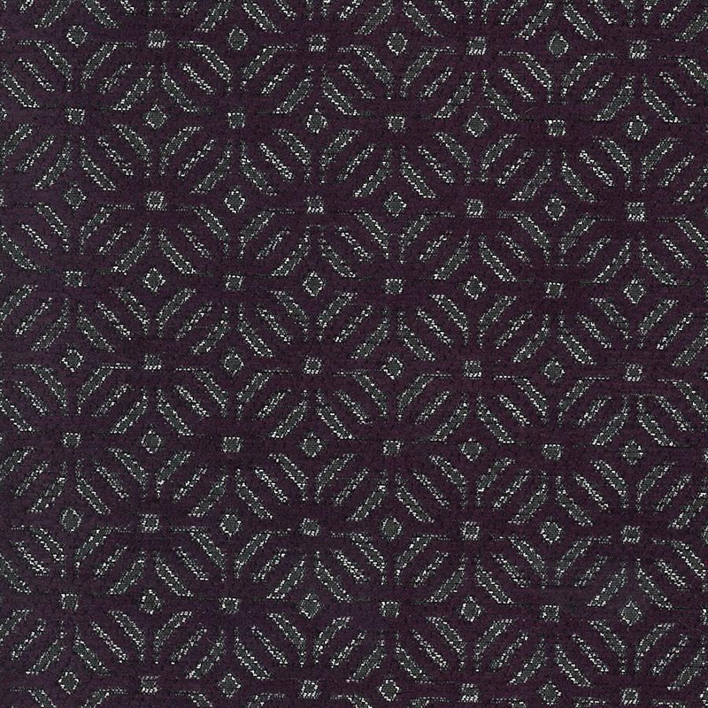 Zanetti, Daisy Plum, Upholstery Fabric