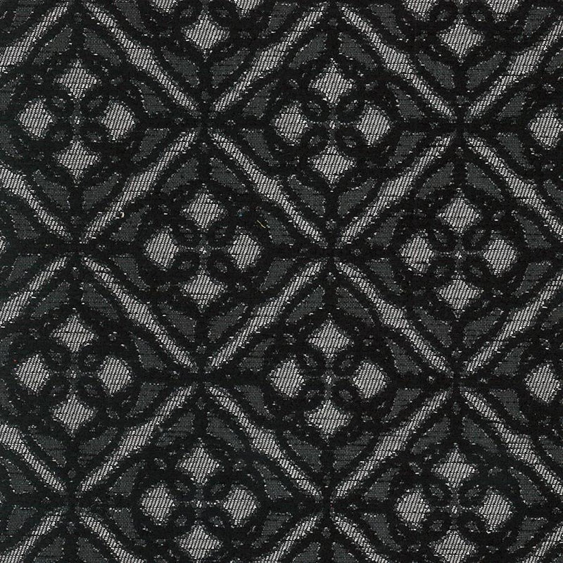 Zanetti, Diamond Black, Upholstery Fabric