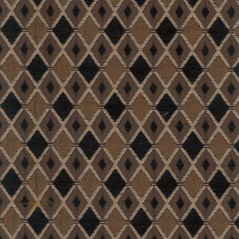 End of Line - Mexico, Diamond Black, Upholstery Fabric